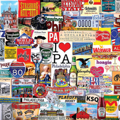 I Love Pennsylvania Jigsaw Puzzle